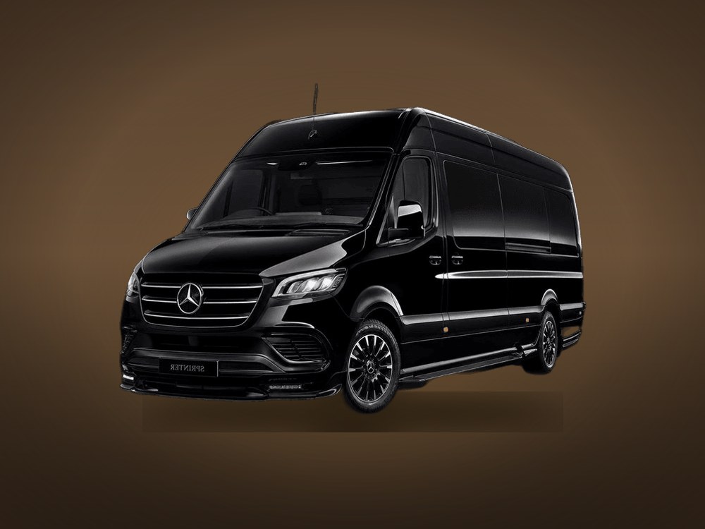 Business Sprinter — executive van for A Limo luxury chauffeur service across the Dallas–Fort Worth metroplex