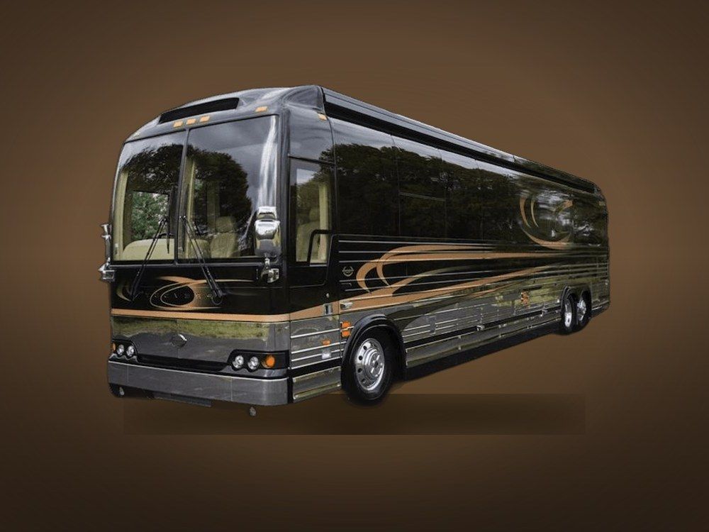 Coach — motorcoach for A Limo luxury chauffeur service across the Dallas–Fort Worth metroplex
